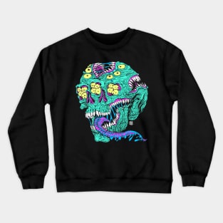 Skull Monster Crewneck Sweatshirt